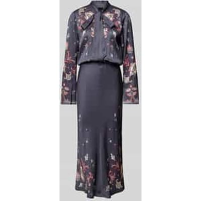 Maxi-jurk met Strikdetail