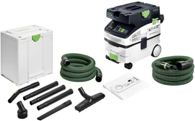 Festool CTL MIDI I CLEANTEC mobiele afzuiger 1200 watt 15 l stofklasse L ( 578309 ) + 8-delige handwerkset ( 577258 )