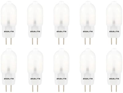 Asalite LED Lamp G4 Fitting - 1.5W = 13W - 110 Lumen - 4000K Neutraal Wit Licht - Niet Dimbaar - Insteeklampje 12V - 10 stuks