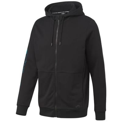 CRIVIT Heren fitness-sweatvest met katoen (Zwart, S)