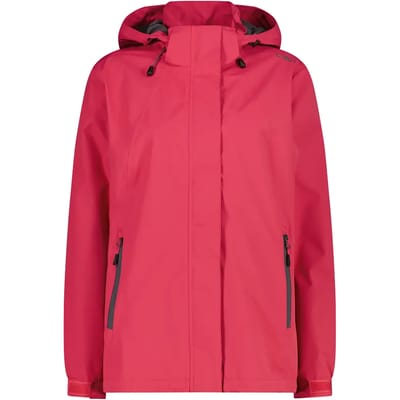 Waterdichte jas met afneembare capuchon voor vrouwen CMP