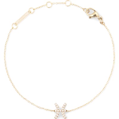 DANIEL WELLINGTON CRYSTAL ZODIAC DW00400908 GOLD-PLATED STIER ARMBAND MET ZIRKONIA'S 1 STUK