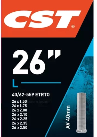 Binnenband CST AV40 26 x 1.50-2.50 / 40/62-559