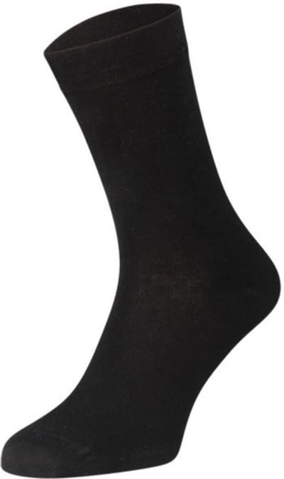 Boru Bamboo Sok | 2-Pack | Zwart, Maat 46/47