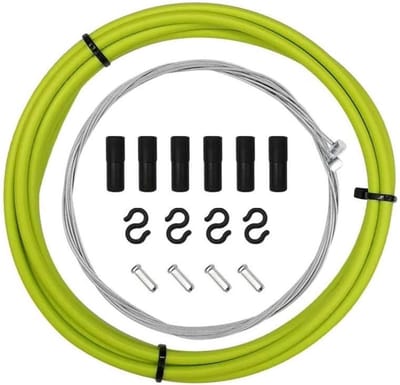 Fiets Remkabel Set - Schakel Kabel - Fiets Onderhoud - Roestvrij Staal - 1.0 Aantal - Metaal