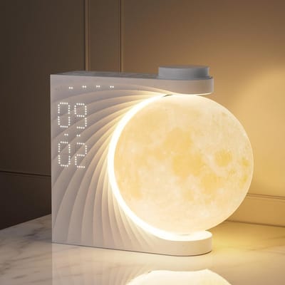 Wake Up Light - Digitale Wekker - Lichtwekker - Nachtlampje - Wekker - Incl. Nederlandse handleiding