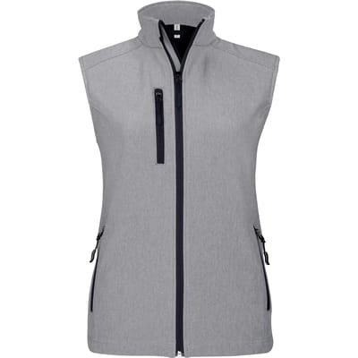Kariban Dames softshell bodywarmer K404 - Marl Grey - XL