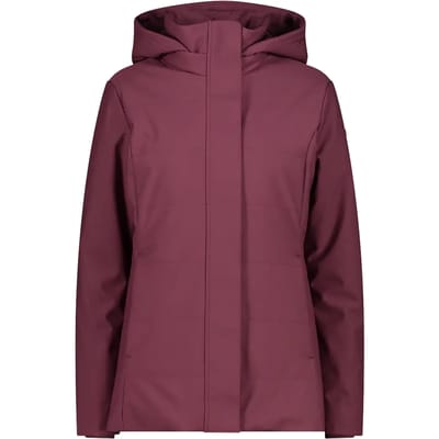 Dames softshell parka met capuchon CMP