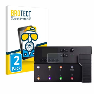 BROTECT - Screenprotector voor Line 6 POD Go - Folie Beschermfolie matte 2 Stuks