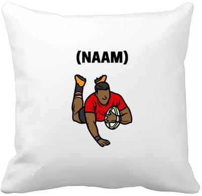 Akyol - rugby met eigen naam Kussen hoes - Rugby - rugbyer - sport - 40 bij 40 cm