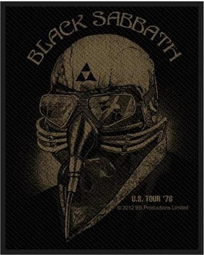 Black Sabbath - US Tour 1978 Patch - Zwart
