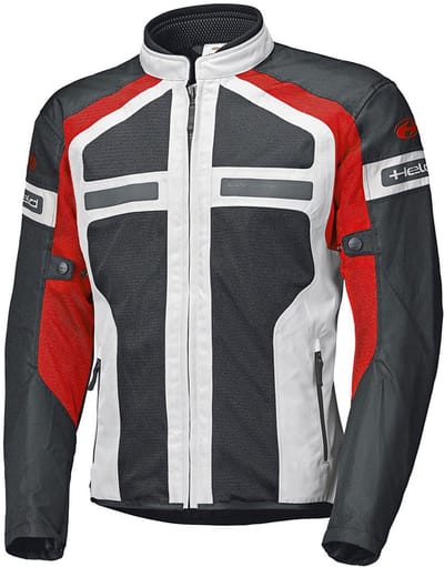 Held Tropic 3.0 Dames Mesh Grijs Rood Textiele Motorjas - Jas