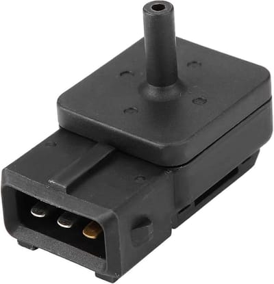 Druksensor Luchtinlaat - MAP Sensor - Motorprestaties Verbeteren - Nauwkeurige Drukmeting - 20 g - Zwart