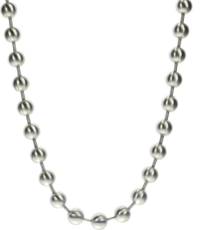 Behave - Stainless steel ketting dames - Matte finish - 57 cm