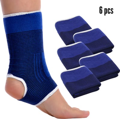 Marbeaux Enkelbandage - Set van 6 stuks - Enkelbrace - Ankle Strap - Sport