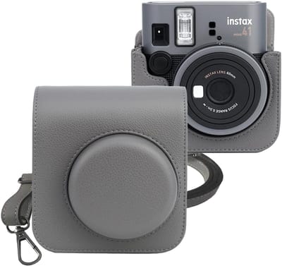 EtuiTab - Protective Case - FujiFilm Instax MINI 41 - Grijs - Eco-leder