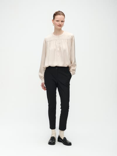 Dalas Pants Technical Jersey | Black - Black / XXS
