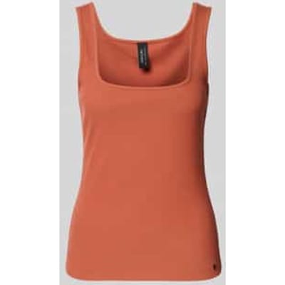 T-shirt met labelprint
