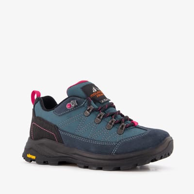 Mountain Peak leren dames cat. B wandelschoenen vibram zool - Blauw - Uitneembare zool - Maat 36