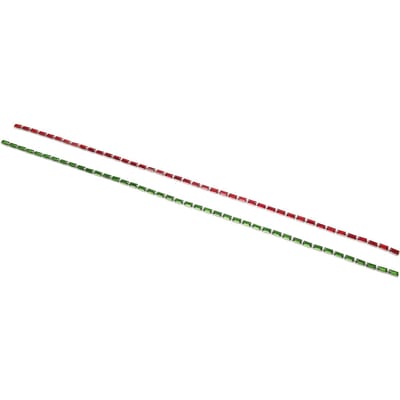 2 stuks Strass Klauwketting Elk 3,28ft Lang Knipbaar Rood Groen DIY Strass Ketting Trim voor gray