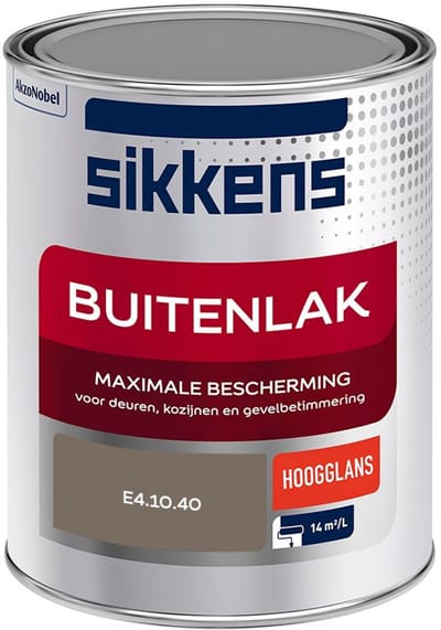 Sikkens - Buitenlak Hoogglans - E4.10.40 - Mengverf - 1 L