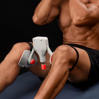 Dijentrainingsapparaat, spiertrainer voor de binnendijen, beentrainer met digitale teller, multifunctionele accessoires voor heuptraining