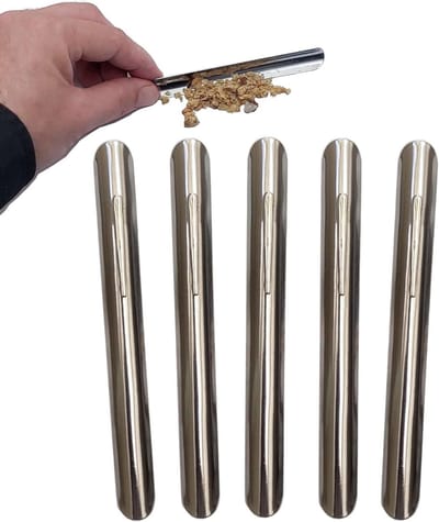 Tafelkruimel Roestvrijstaal - Kruimelveger Restaurant - Tafel Snel Schoonmaken - Duurzaam Metaal - 5 Stuks - Zilver
