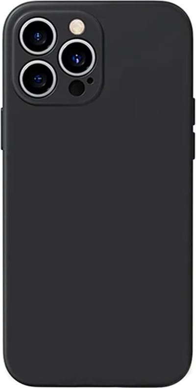 DrPhone SoftShield - Siliconen Telefoonhoes – Geschikt Voor Magnetische Ring – Perfecte Pasvorm – Geschikt Voor iPhone 15 - Zwart