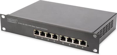 Digitus DN-95317 DN-95317 Netwerk switch 8 poorten 10 / 100 / 1000 MBit/s PoE-functie