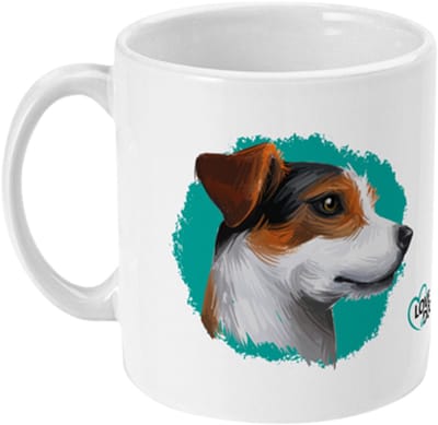 Mok Love Dogs Jack Russell , 325ml