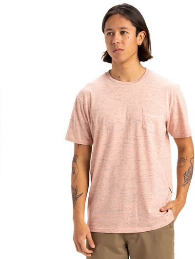 Quiksilver Karakin Spring T-shirt Met Korte Mouwen Roze 2XL Man