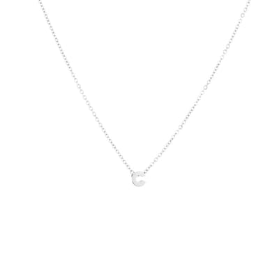 Letter-Ketting-C-Zilver