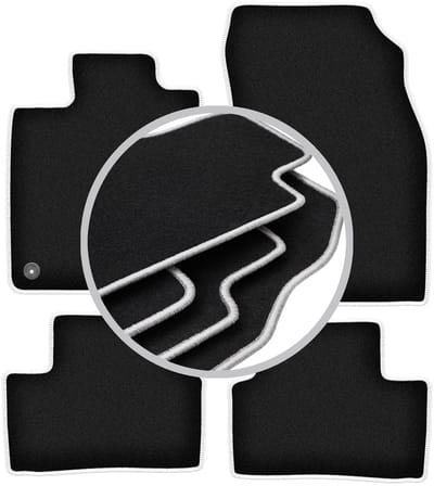 CARLUX-SILVER automatten voor: Renault Kadjar SUV (2015-)