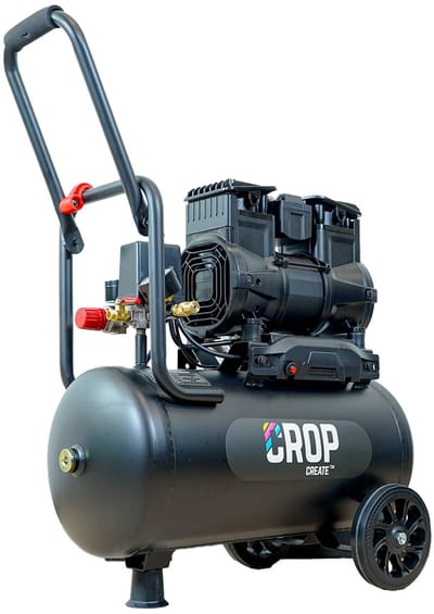 CROP Airflow LITE Olievrije Compressor 24 liter - 8 bar