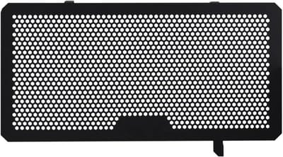 Motorfiets Radiatorhoes - Radiator Grille Beschermer - Motor Beschermen - Slagvast Aluminium - 1 set - Zwart