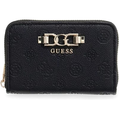 GUESS portemonnee Anise SLG Zip Around Wallet Sage Logo kaki