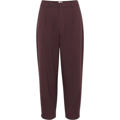 Vrouwelijke cropped chino broek KAFFE Merle