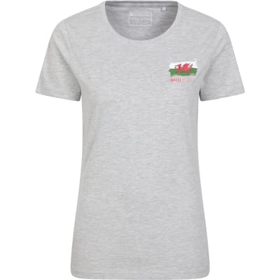 Mountain Warehouse Dames Wales T-shirt (Grijs)