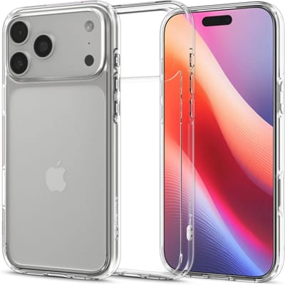Spigen Ultra Hybrid Hoesje Geschikt voor Apple iPhone 17 Pro Max - Back Cover met Air Cushion - Transparant