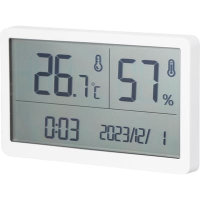 GM1372 Thermomètre intérieur domestique haute précision électronique numérique température et humidité GM1372 blanc