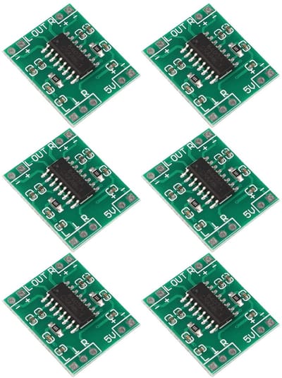 Allecto - Digitale Versterker - 2x3W Class D - Compact formaat - Audio Module - Hoogwaardige geluidskwaliteit - Geschikt voor muziek - Mini formaat