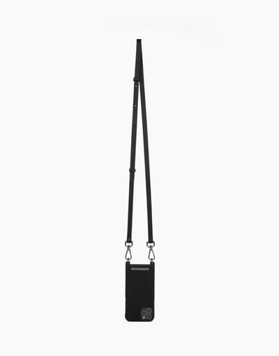 iDeal of Sweden Phone Necklace Case voor iPhone 11 Pro/XS/X Onyx Black