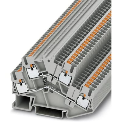 Phoenix Contact 3210282 Componentenserieklem 5.2 mm Snelaansluiting Grijs 50 stuk(s)