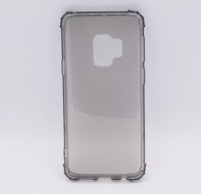 Geschikt voor Samsung S9 - premium - Transparant Hoesje - grijs