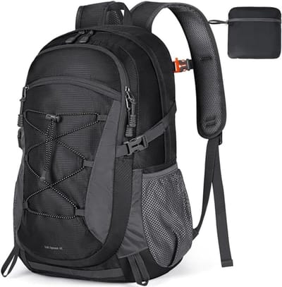 Nexvo® Trekrugzak - Wandelrugzak - Backpack Dames - Zwart - 53cm x 34cm x 53cm; 0.5kg