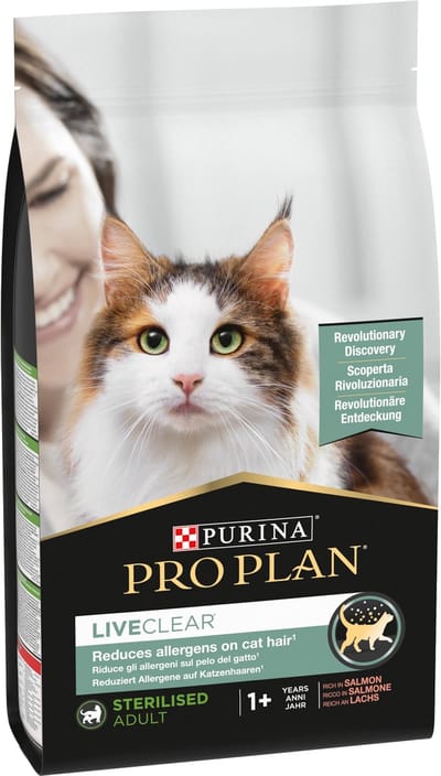Purina Pro Plan LiveClear Sterilised Cat Food Adult - Kalkoen - 2 x 7 kg