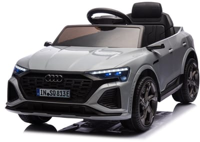 Audi SQ8 Kinderauto Grijs | 12V