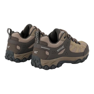 Regatta Dames/Dames Edgepoint IV Laag Loopschoenen (Zacht Taupe/Treetop)