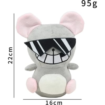 Mewgenics Knuffel Radicale Rat Mewgenics Spel Merchandise Pop Mewgenics Accessoires Knuffeldieren Zacht Speelgoed Verjaardagscadeau