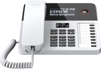 Vaste telefoon - nummerweergave - inbelblokkade - wit - 600
